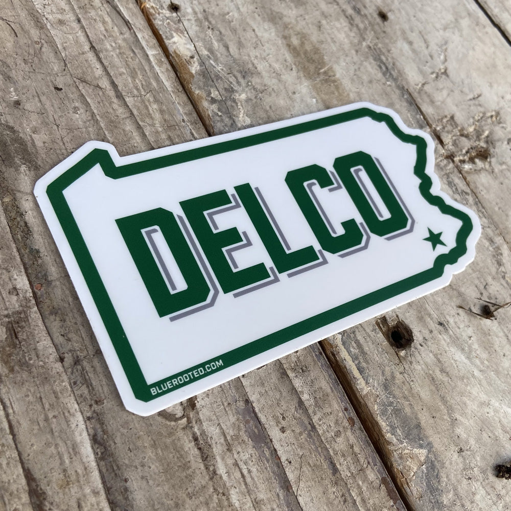 DELCO Bleed Green Sticker