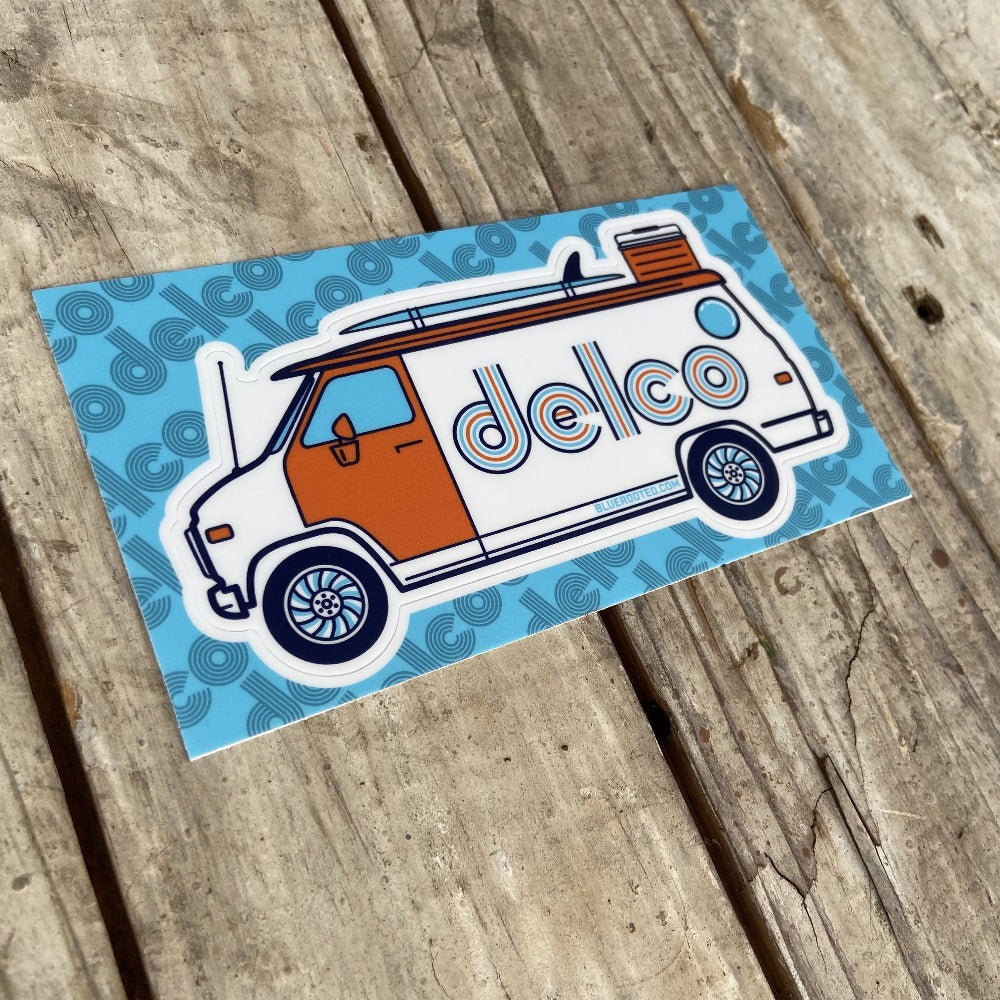 DELCO Van Vibes Sticker