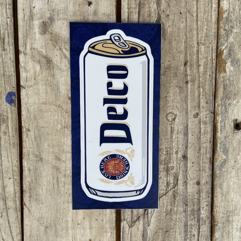 DELCO Lite Can Sticker