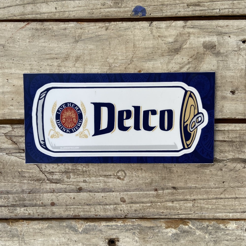 DELCO Lite Can Sticker