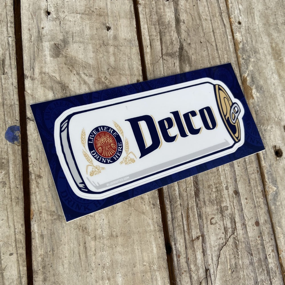 DELCO Lite Can Sticker