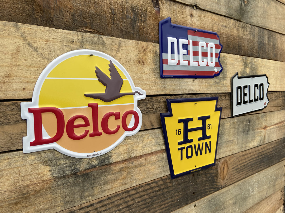 DELCO Stars & Stripes Tin Tacker Small