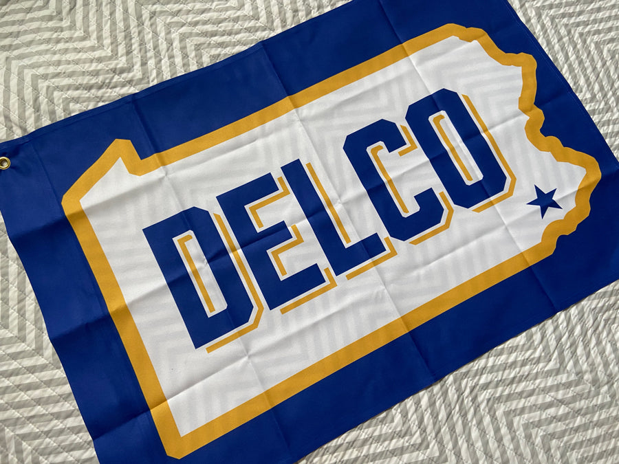 DELCO Cougar / Pitt / Delaware Dorm Flag