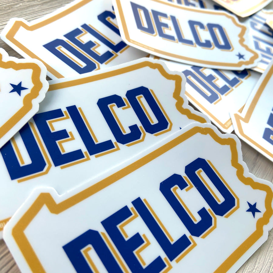 DELCO Cougar Sticker