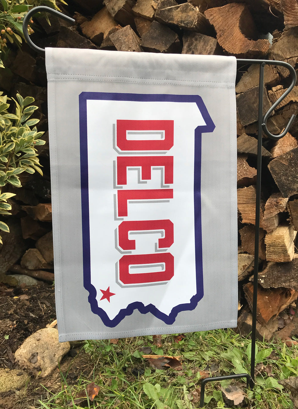 DELCO Merica Garden Flag