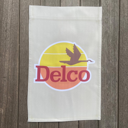 DELCO Goose Garden Flag