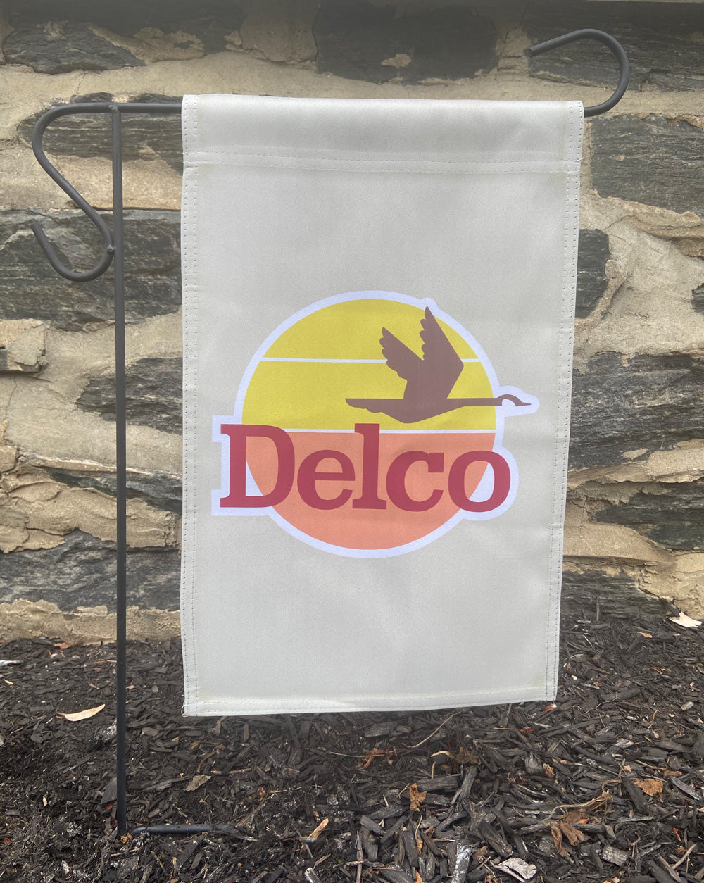 DELCO Goose Garden Flag