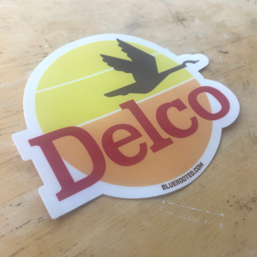 DELCO Goose Sticker