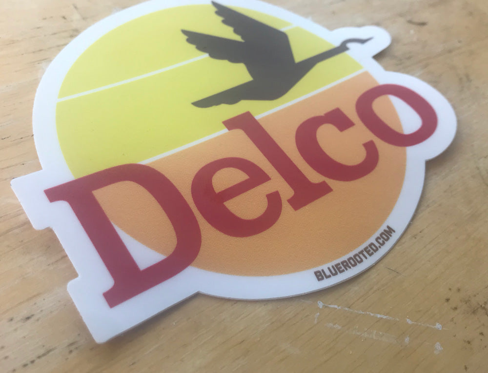 DELCO Goose Sticker