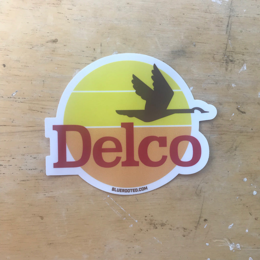 DELCO Goose Sticker