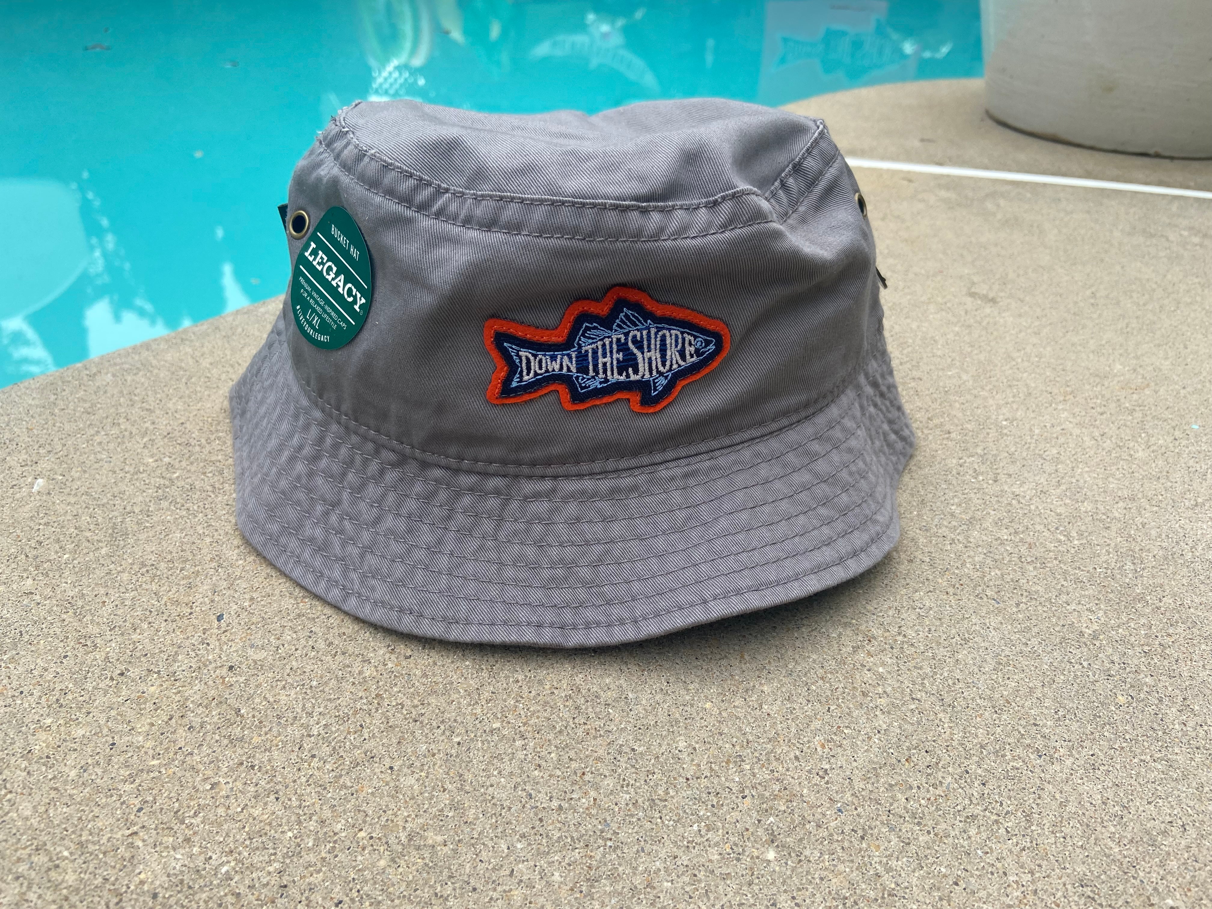 Hat Down The Shore Bucket – Blue Rooted