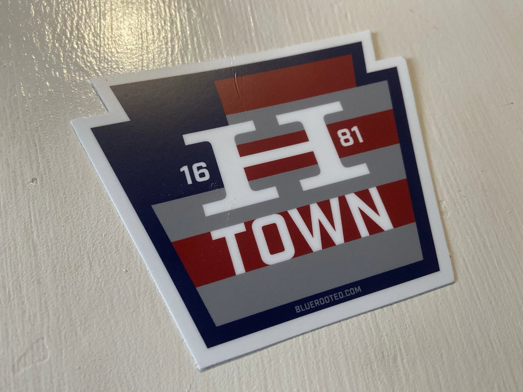 HTOWN Flag Sticker