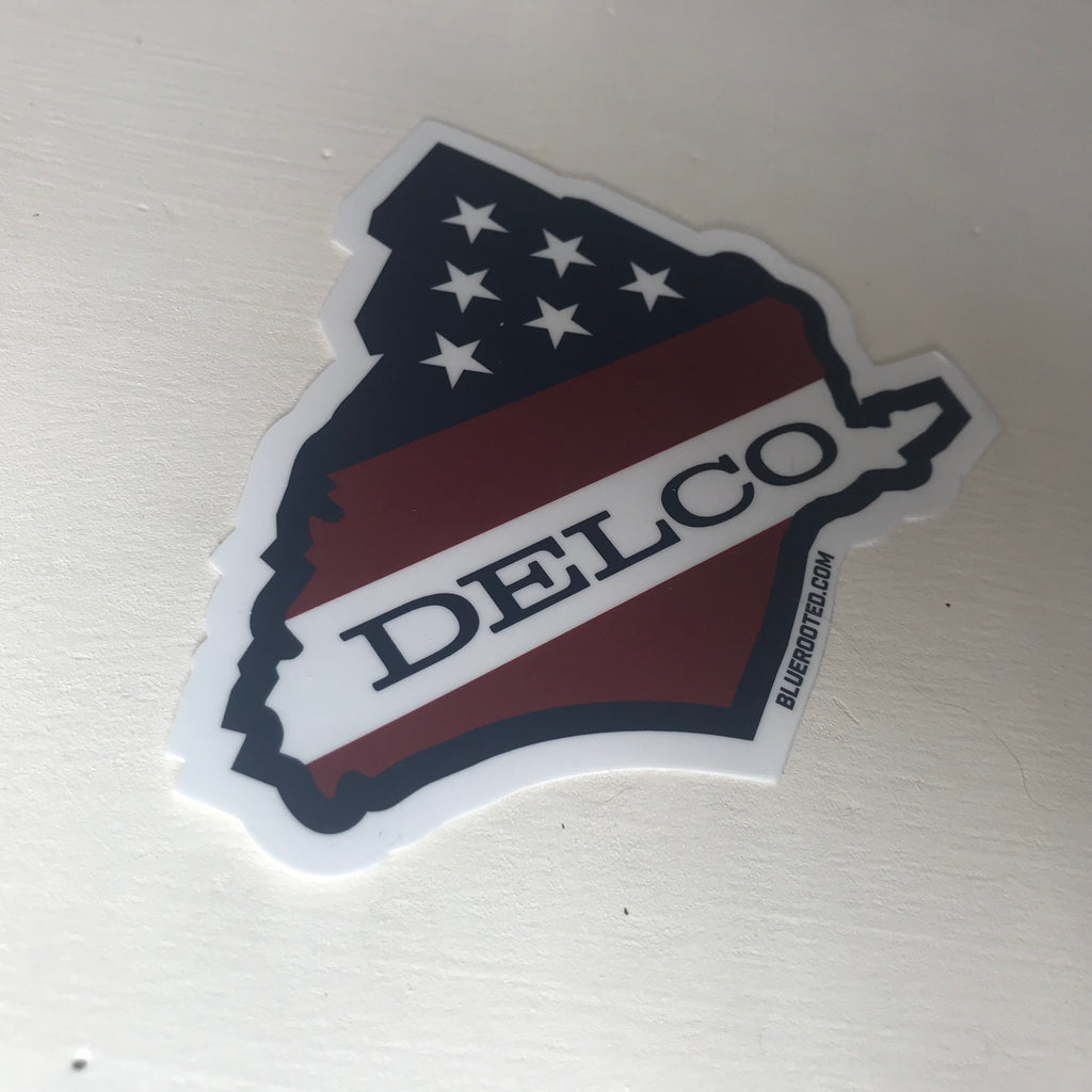 DELCO Stars & Stripes Sticker