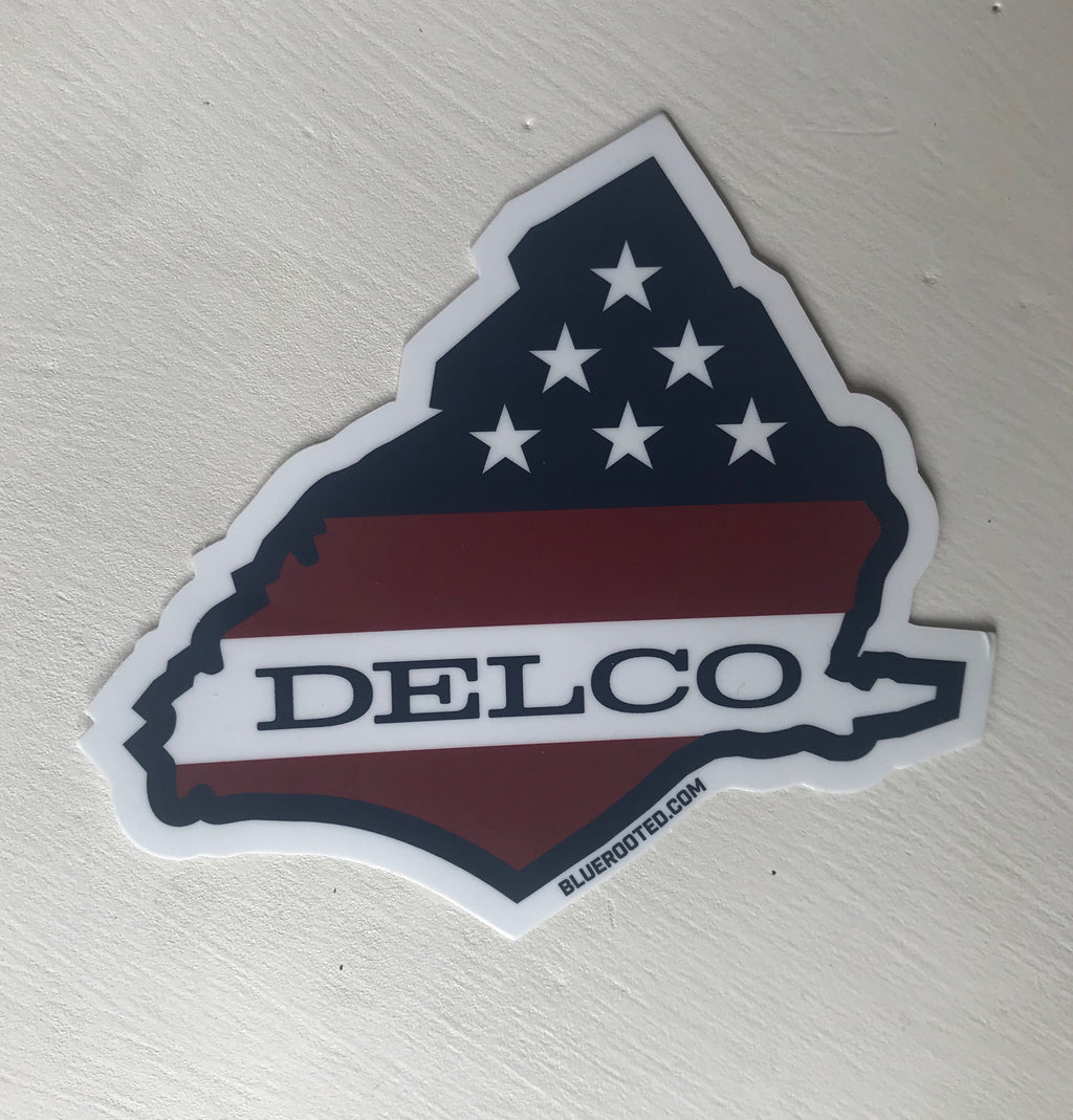 DELCO Stars & Stripes Sticker
