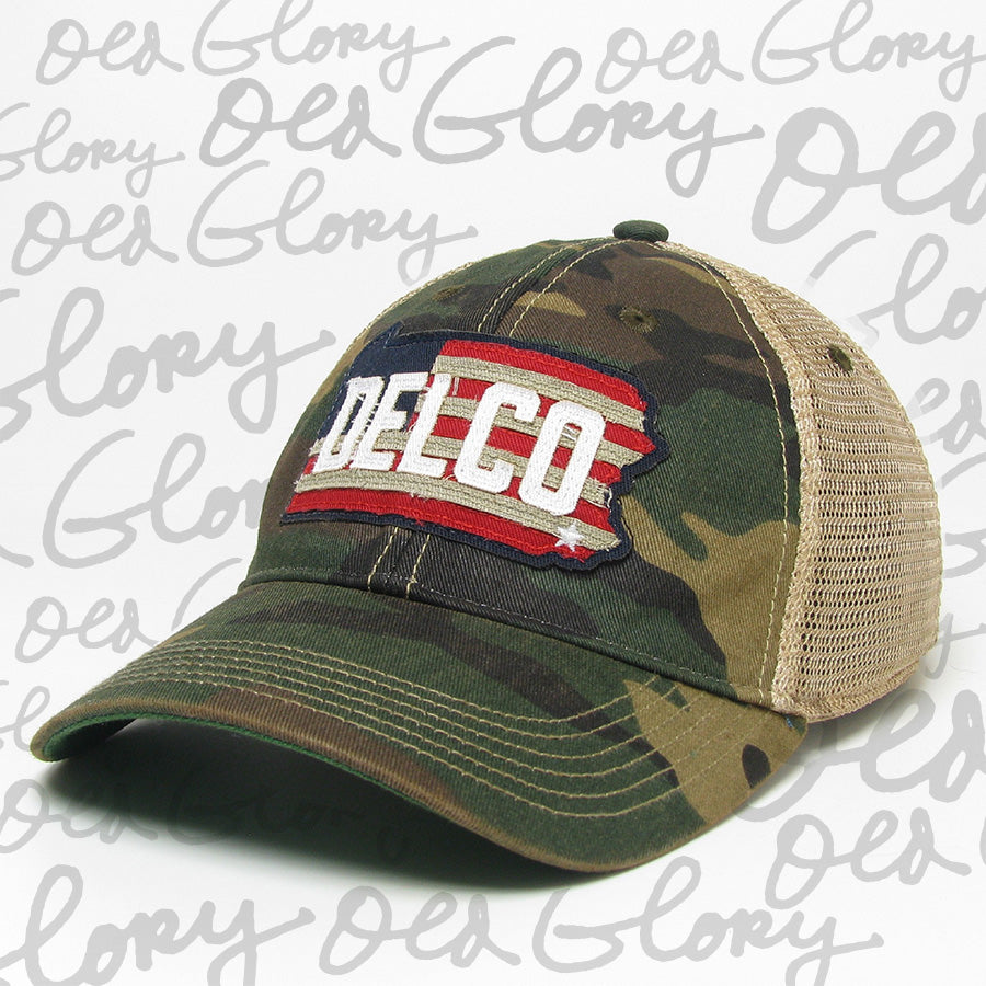 Hat DELCO Old Glory Camo